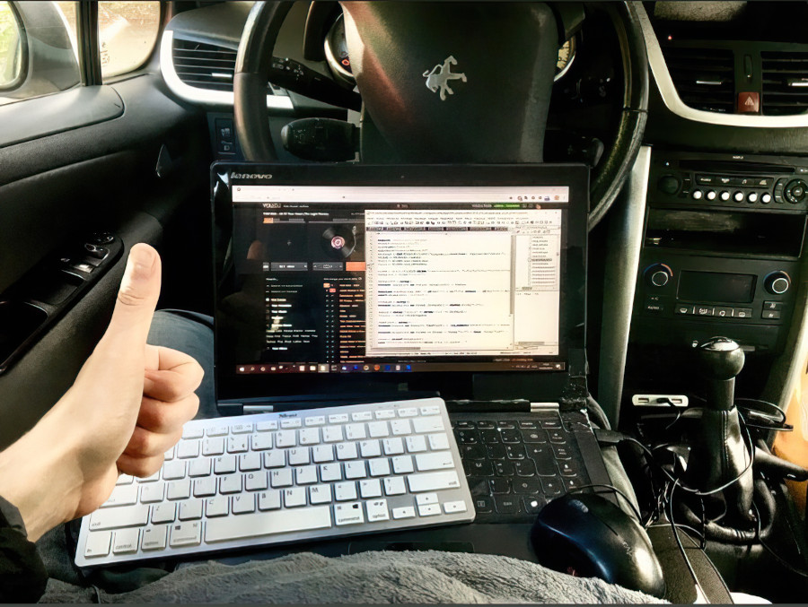 Second portrait of the developer